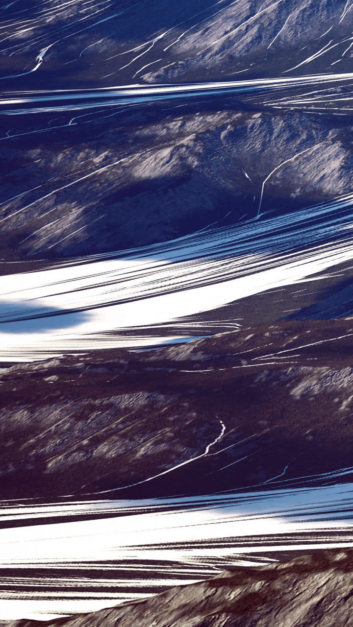 Majestic icy landscape revealing the harmony of nature and winters essence