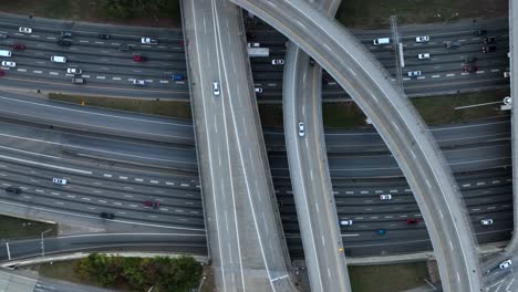 traffic pattern and interstate highway freeway theme