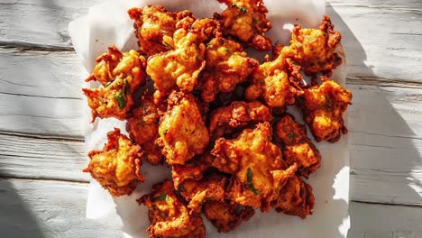 crispy pakora - indian street food