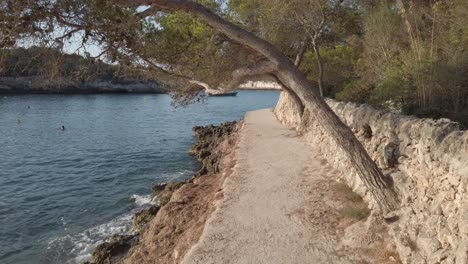 mondrago beach in majorca spain