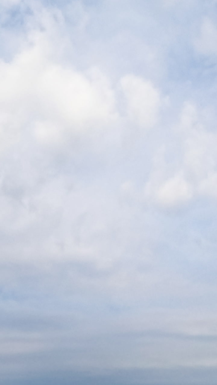 구름이 가득한 하늘