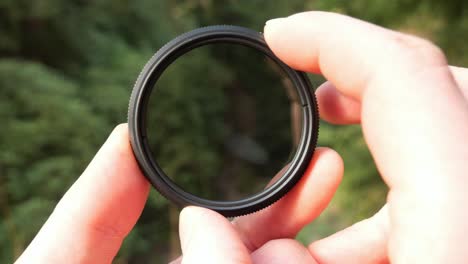 variable nd filter – turning neutral density filter