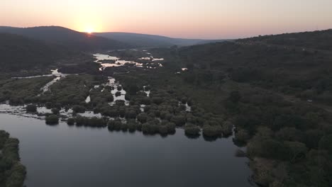 Komati-Fluss-Bei-Sonnenaufgang