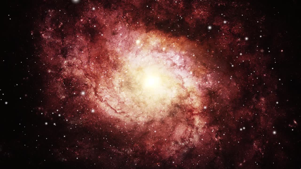 la superficie de la galaxia que se mueve en el universo