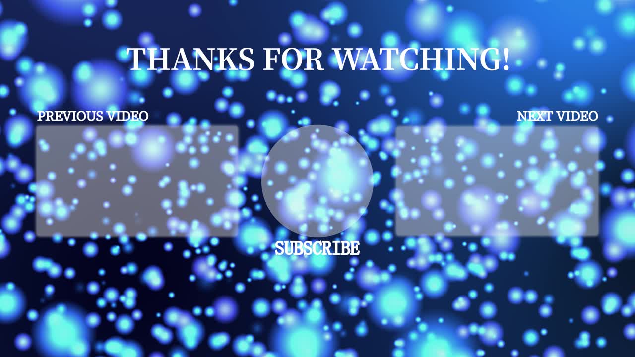 플로팅 포인트 엔드 카드 엔딩 스크린 모션 그래픽