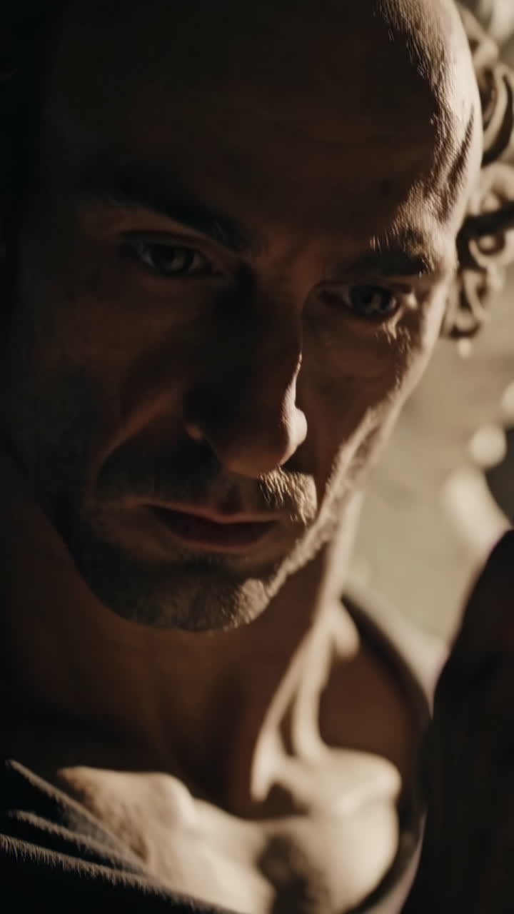 escultor en el trabajo