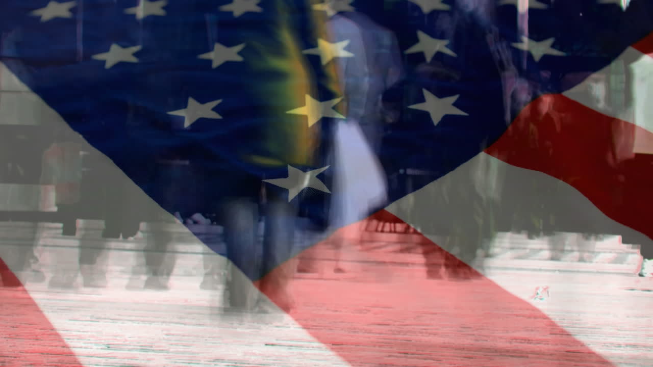 American flag video
