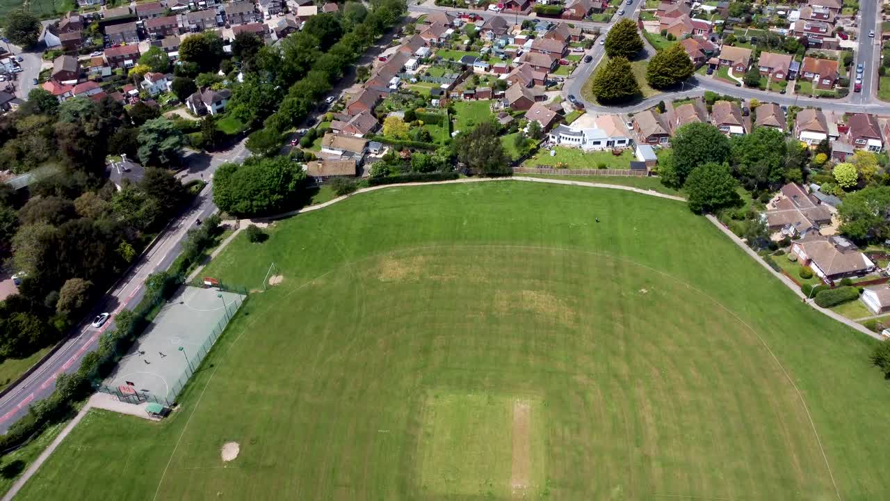 헤르네 켄트 휴양지의 4k 드론 비디오