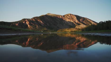 magnificent landscape and scenery in steigen, norway - wide shot