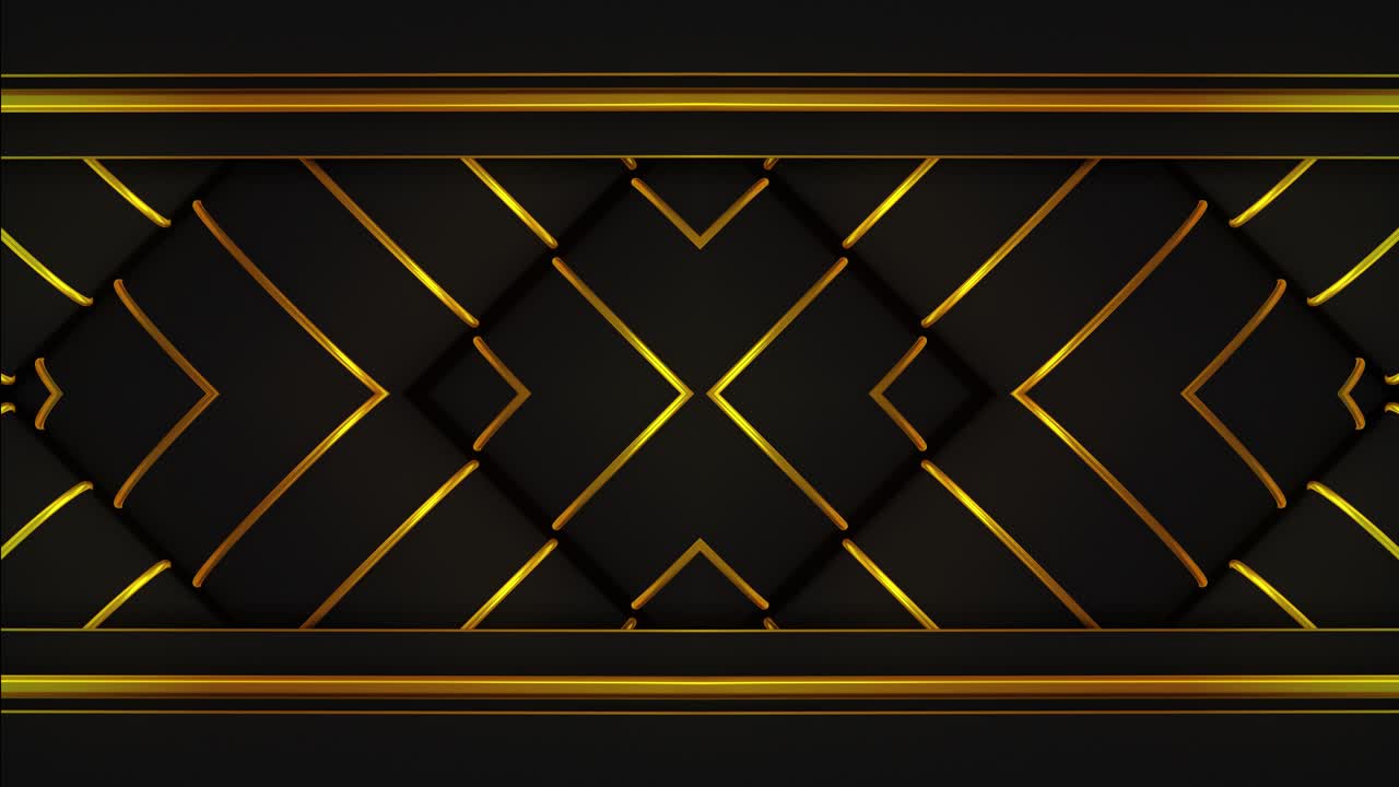 patrón geométrico abstracto con acentos dorados