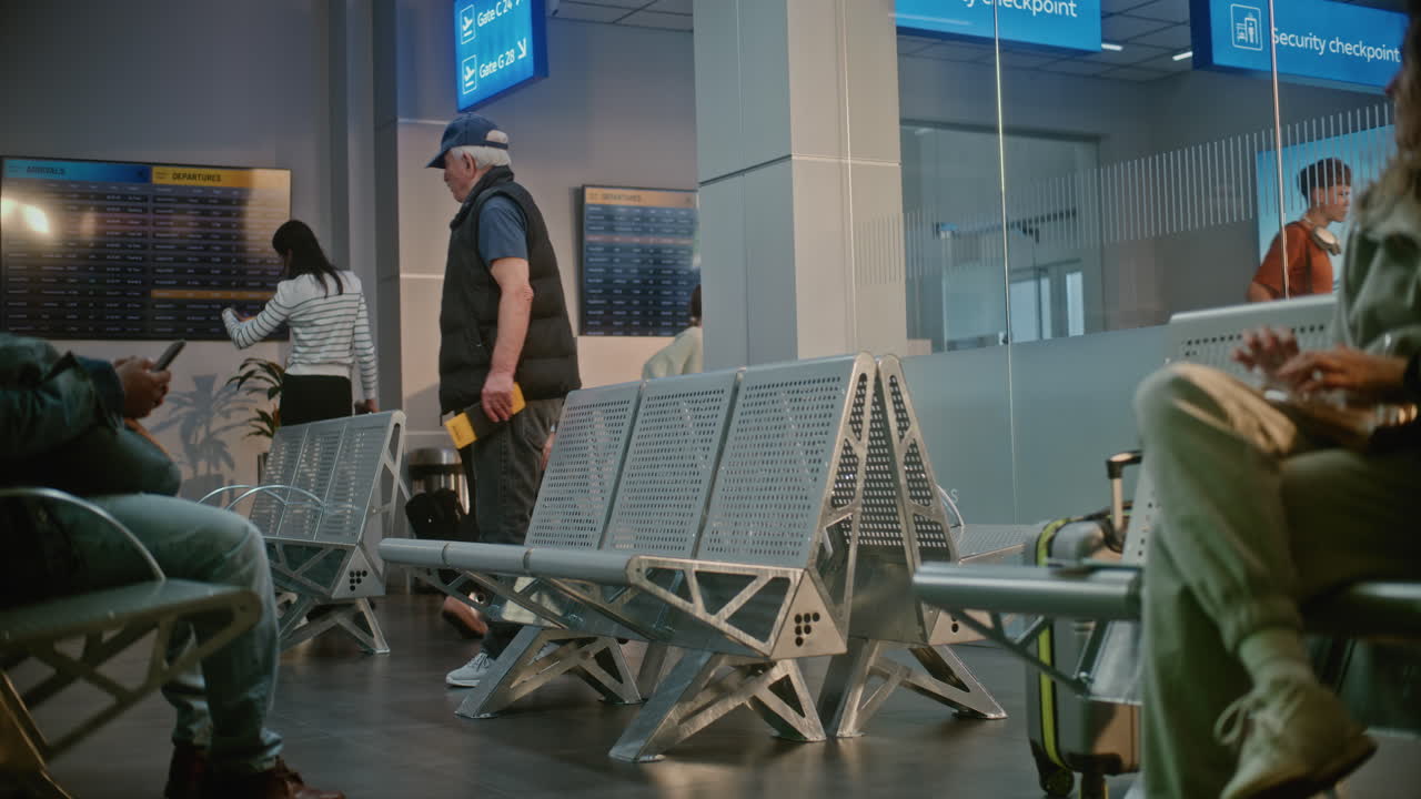 Airport Waiting Area