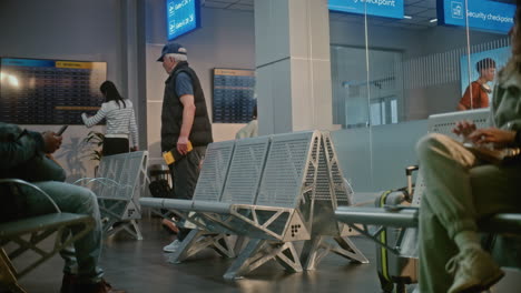 airport waiting area