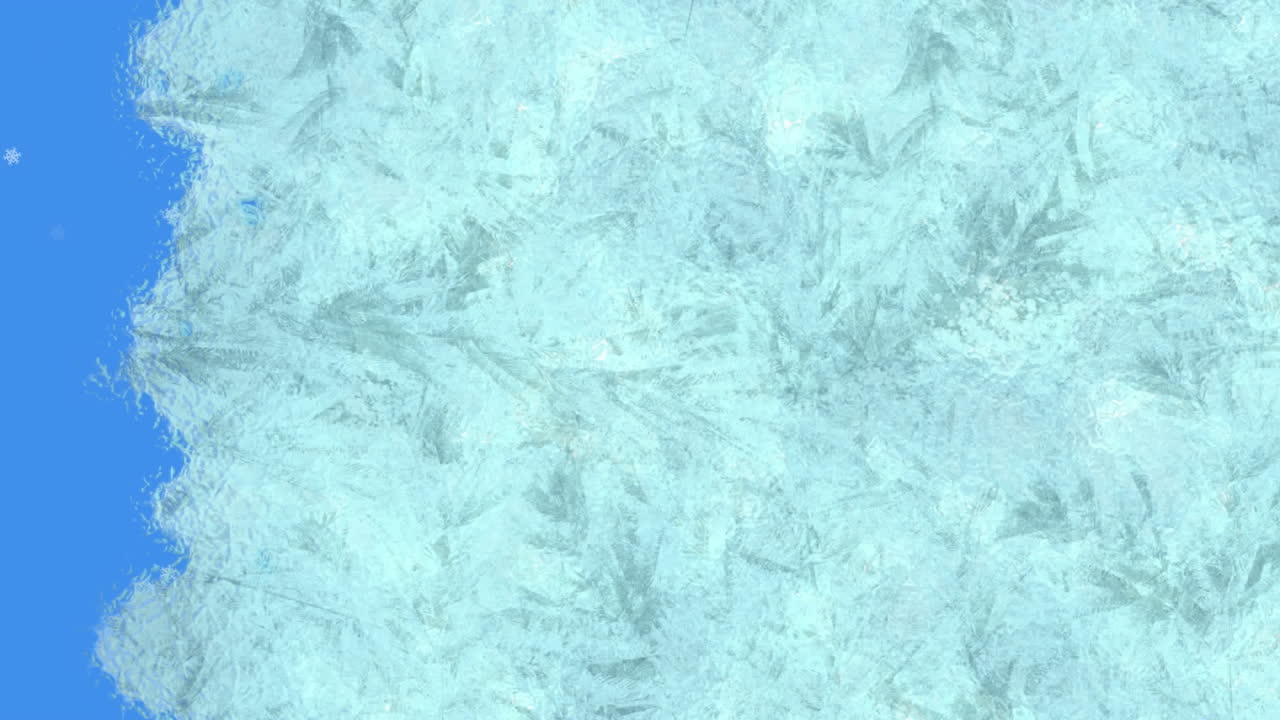 animazione di paesaggi notturni invernali