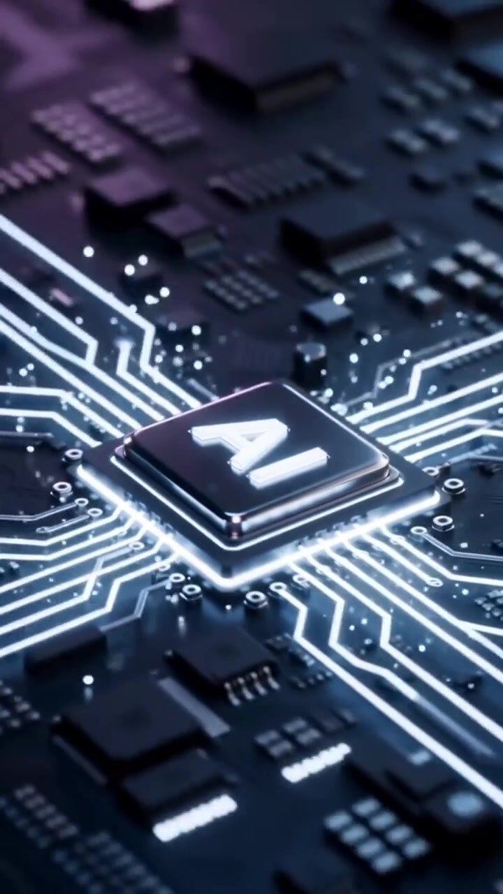 AI Chip Motherboard Technology Background