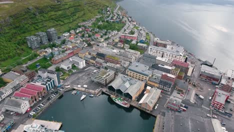 ciudad de hammerfest, finnmark, noruega