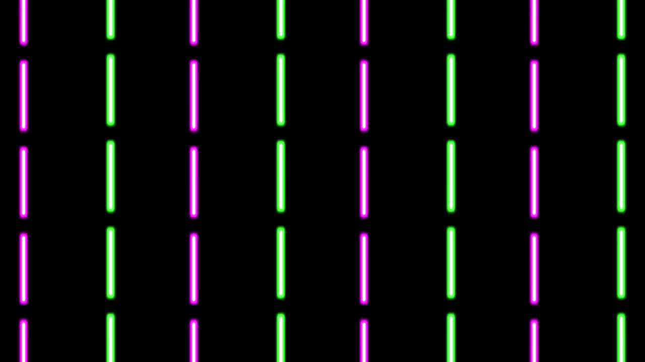 control deslizante de neón de fondo de video de bucle vj