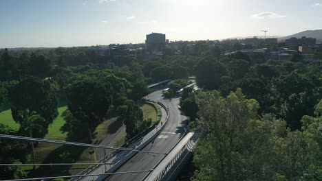 Drohnenaufnahme-Des-Campus-Der-Universität-Von-Queensland