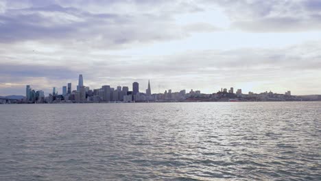 san francisco cityscape and the ocean
