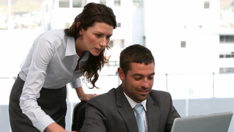 reuniones de negocios financieros