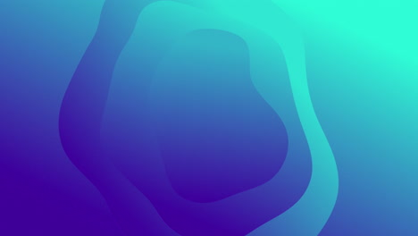 animación del texto pow sobre fondo azul