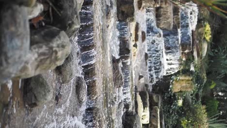 Small Waterfall Feature in a Garden