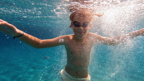 underwater games in the sea