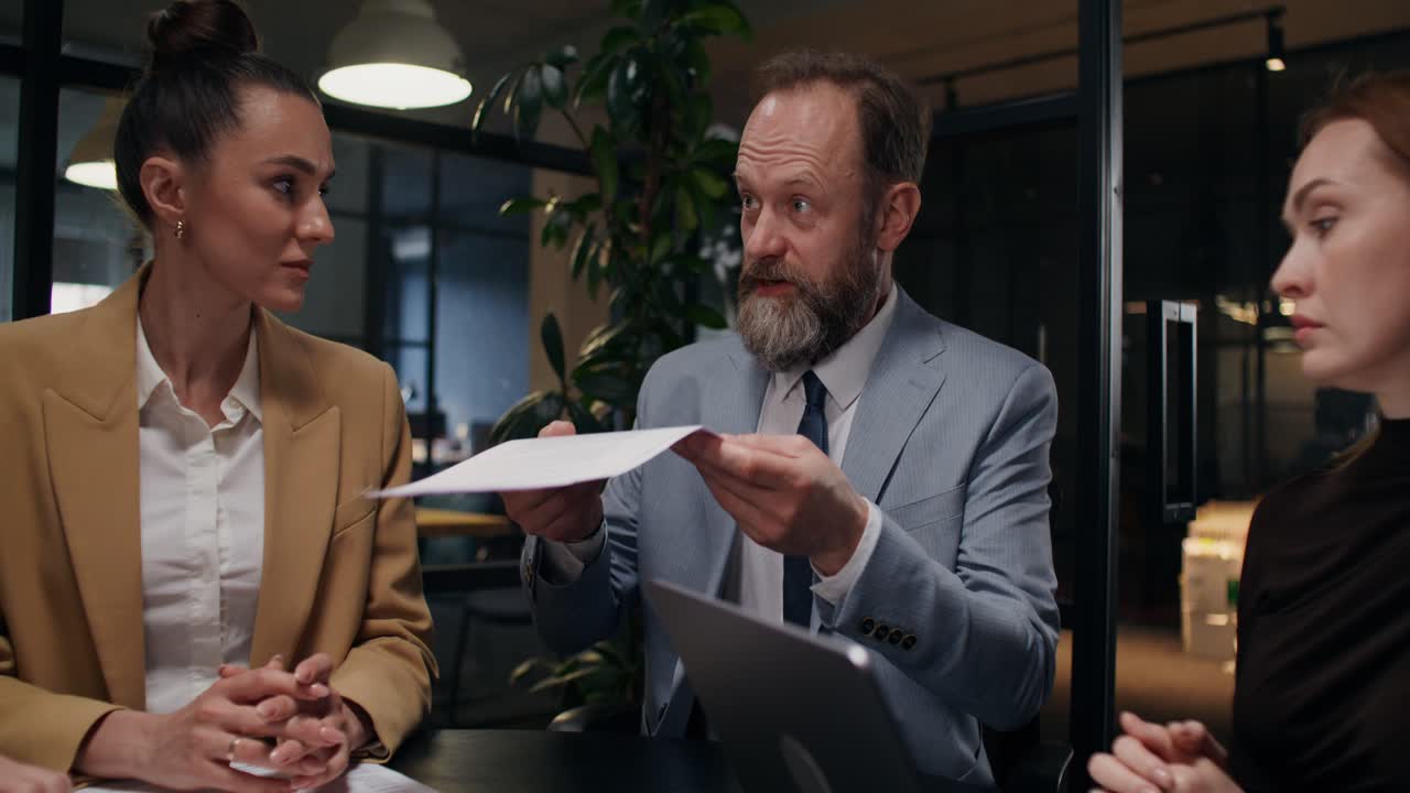 Business Meeting Argument