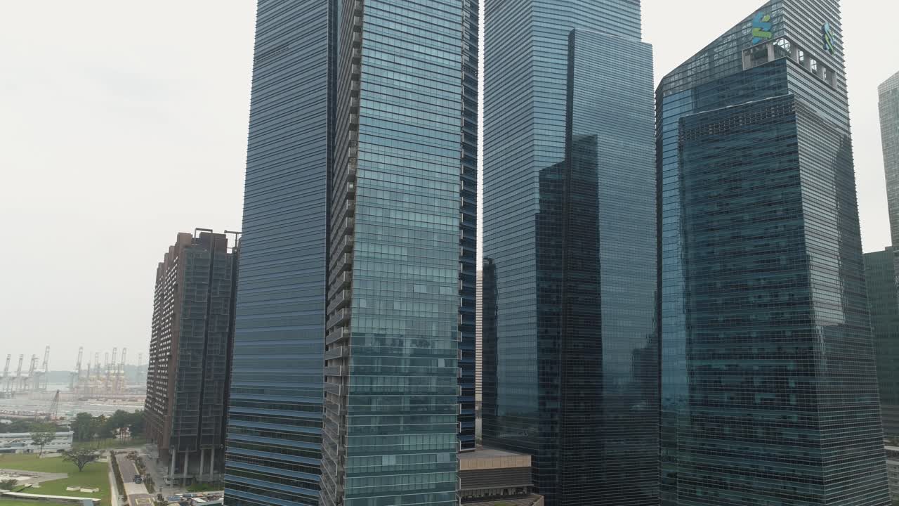 el horizonte de la ciudad de singapur