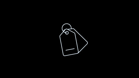 price-tag-icon-Animation-loop-motion-graphics-video-transparent-background-with-alpha-channel