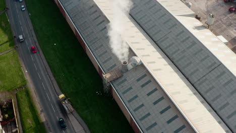 Drone-footage-of-working-factory