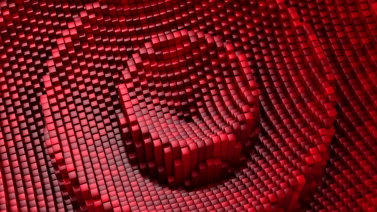 las cajas forman una onda