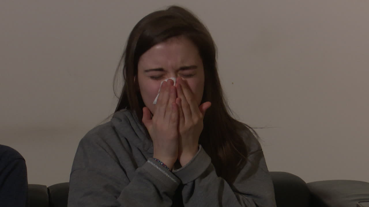 Woman Suffering From Illness