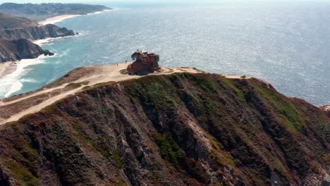 Aéreo:-Dron,-Búnker-Del-Tobogán-Del-Diablo,-Vista-Circular-2