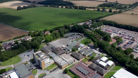 4k video of a secondary school in england called st