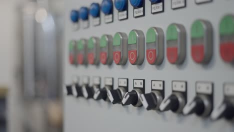 panel de control industrial