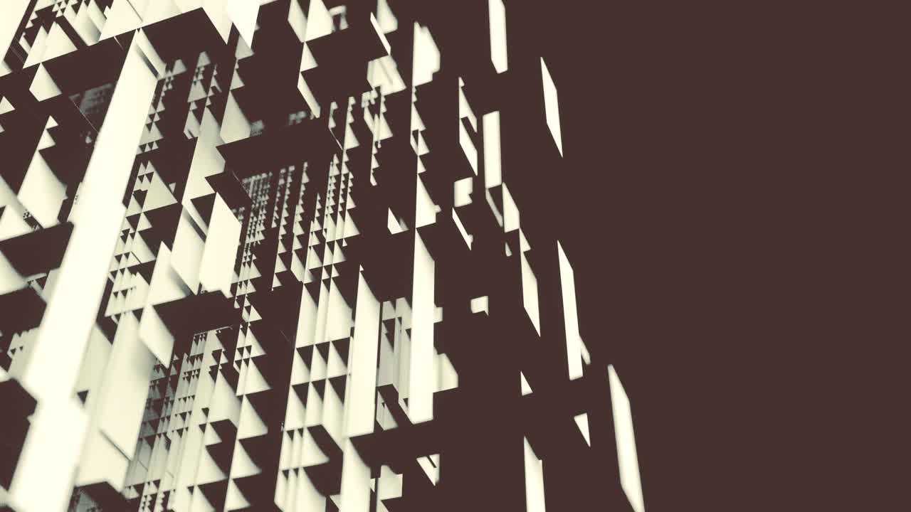 el patrón de origami ondulado.