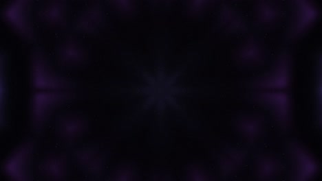 Seamless-Looping-Fractal-Purple-Stars-And-Neon-Kaleidoscope