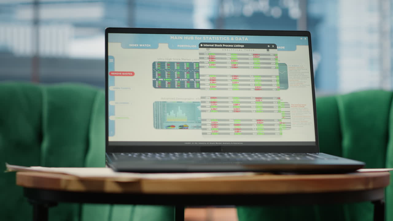 Vertical Video Empty modern corporate stylish office space designed for a CEO or leader