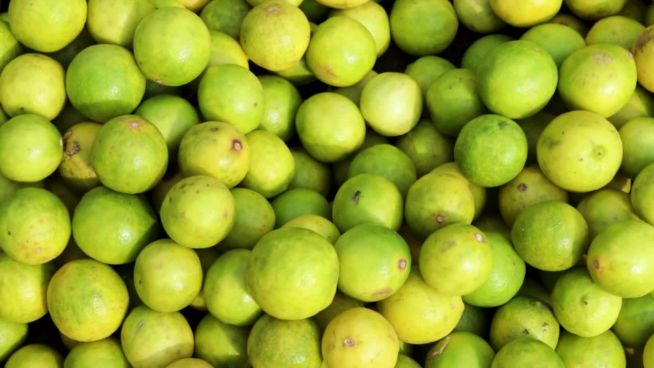 limones orgánicos frescos de la granja de cerca desde diferentes ángulos