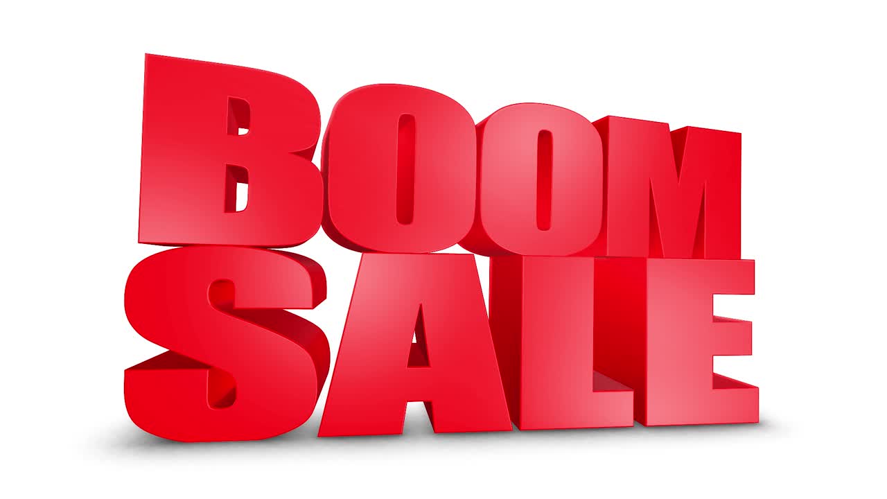 Boom Sale Advertisement