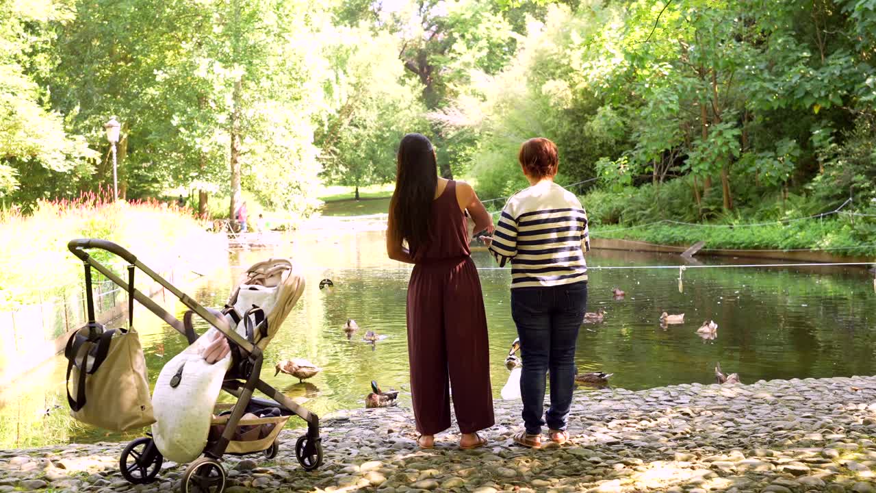 Family Enjoying a Day at the Park with Baby