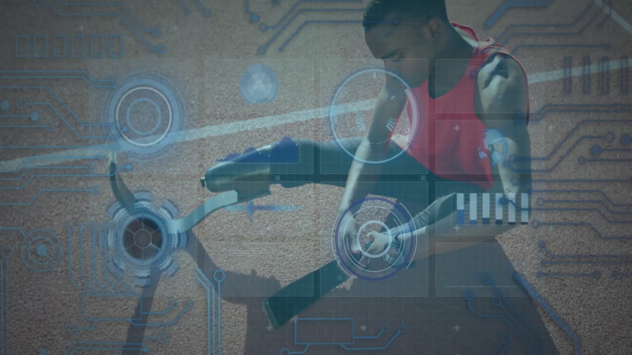 장애인 남성에 대한 애니메이션 데이터 처리