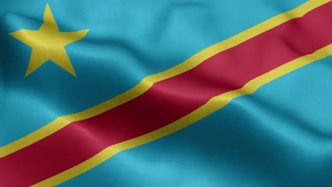 Waving-loop-4k-National-Flag-of-Democratic-Republic-of-the-Congo