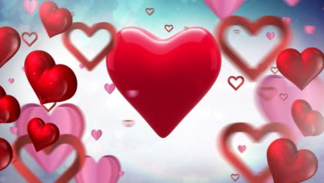 el corazón rojo que late