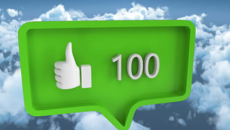 aumento de la popularidad en las redes sociales 4k