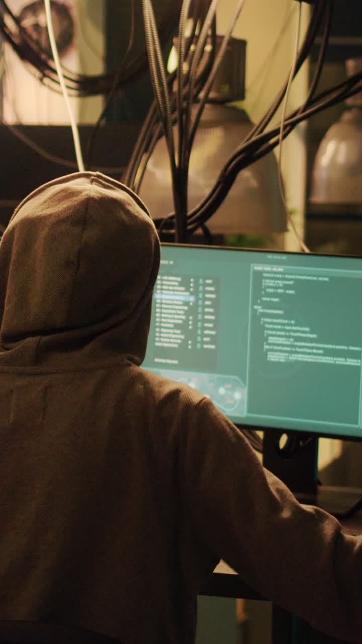 Lodret video: Farlige hackere, der bliver bange for politilys og signaler fra politiet