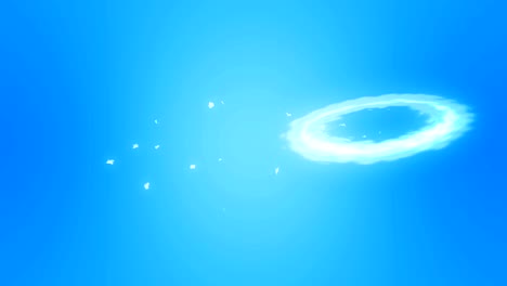 steam cloud animation. cartoon white smoke animation, fog loop background,