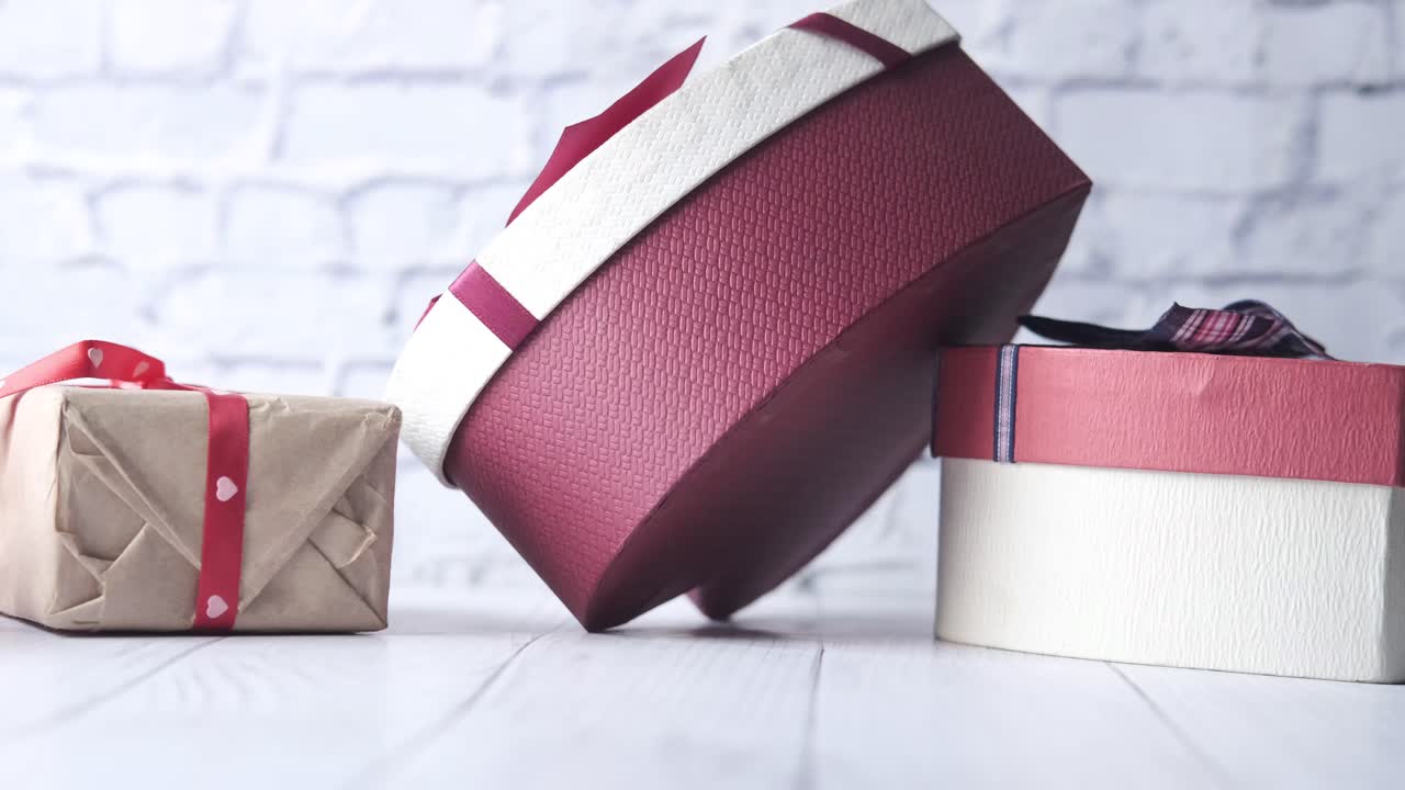 선물 상자 배열