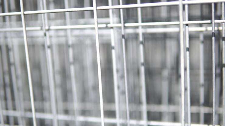 Abstract view of metal and steel texture
