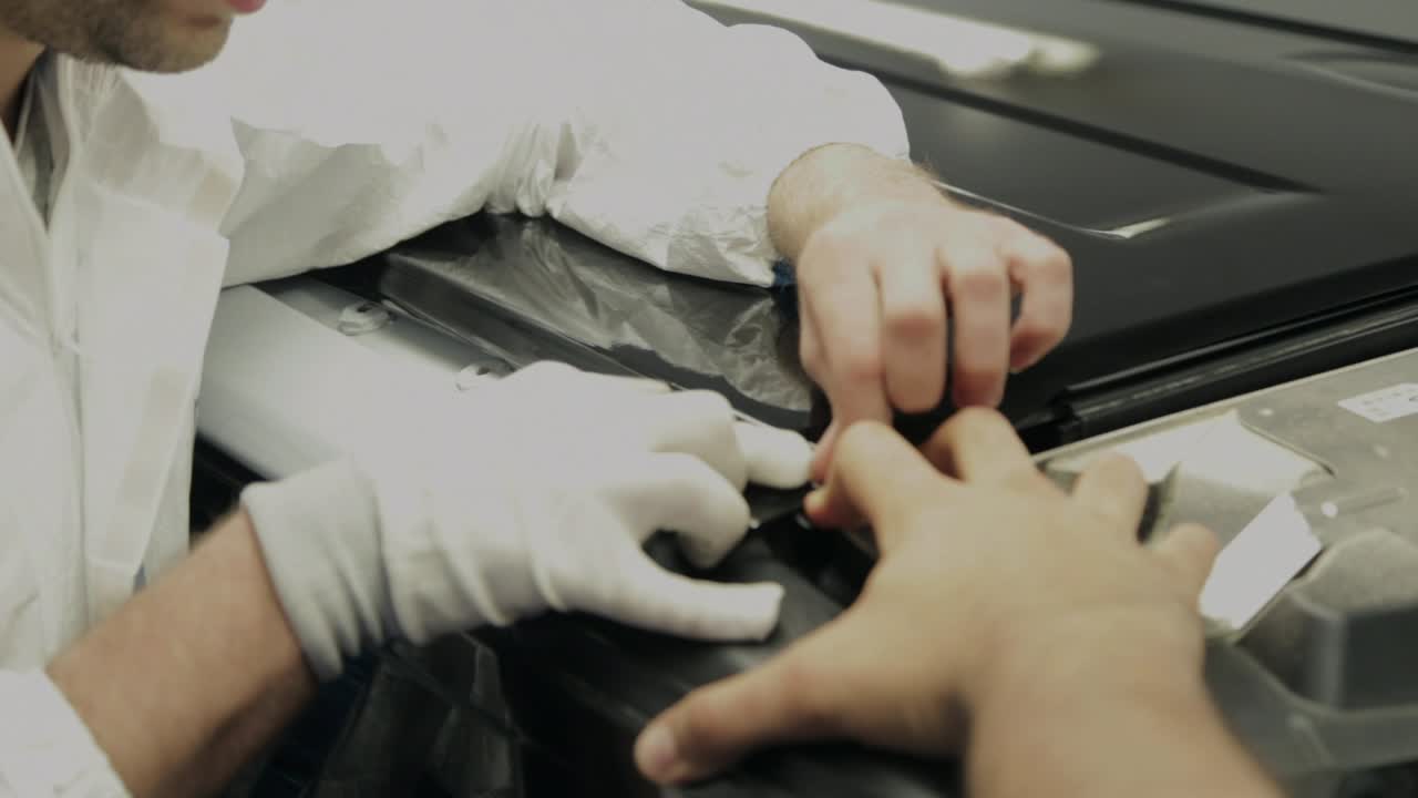 Car Roof Protective Film Installation